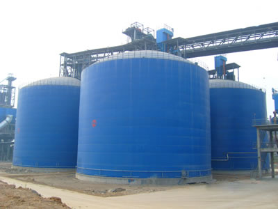 武强水泥钢板库改造