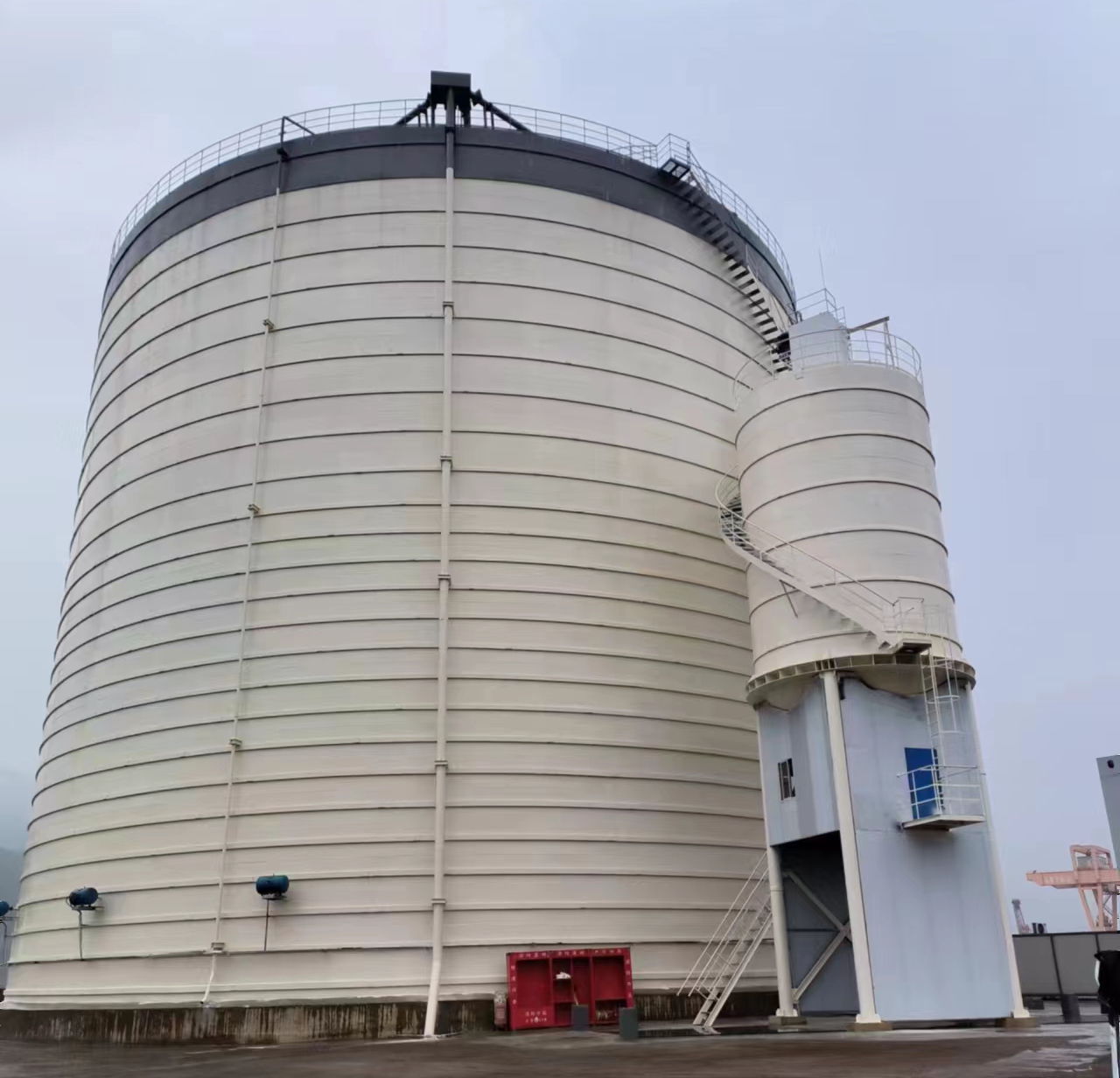 武强10万吨水泥钢板库