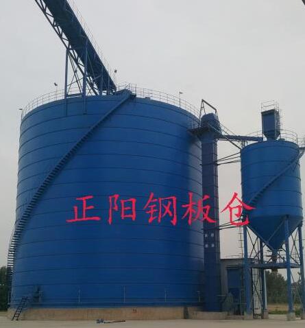 武强大型矿粉钢板库